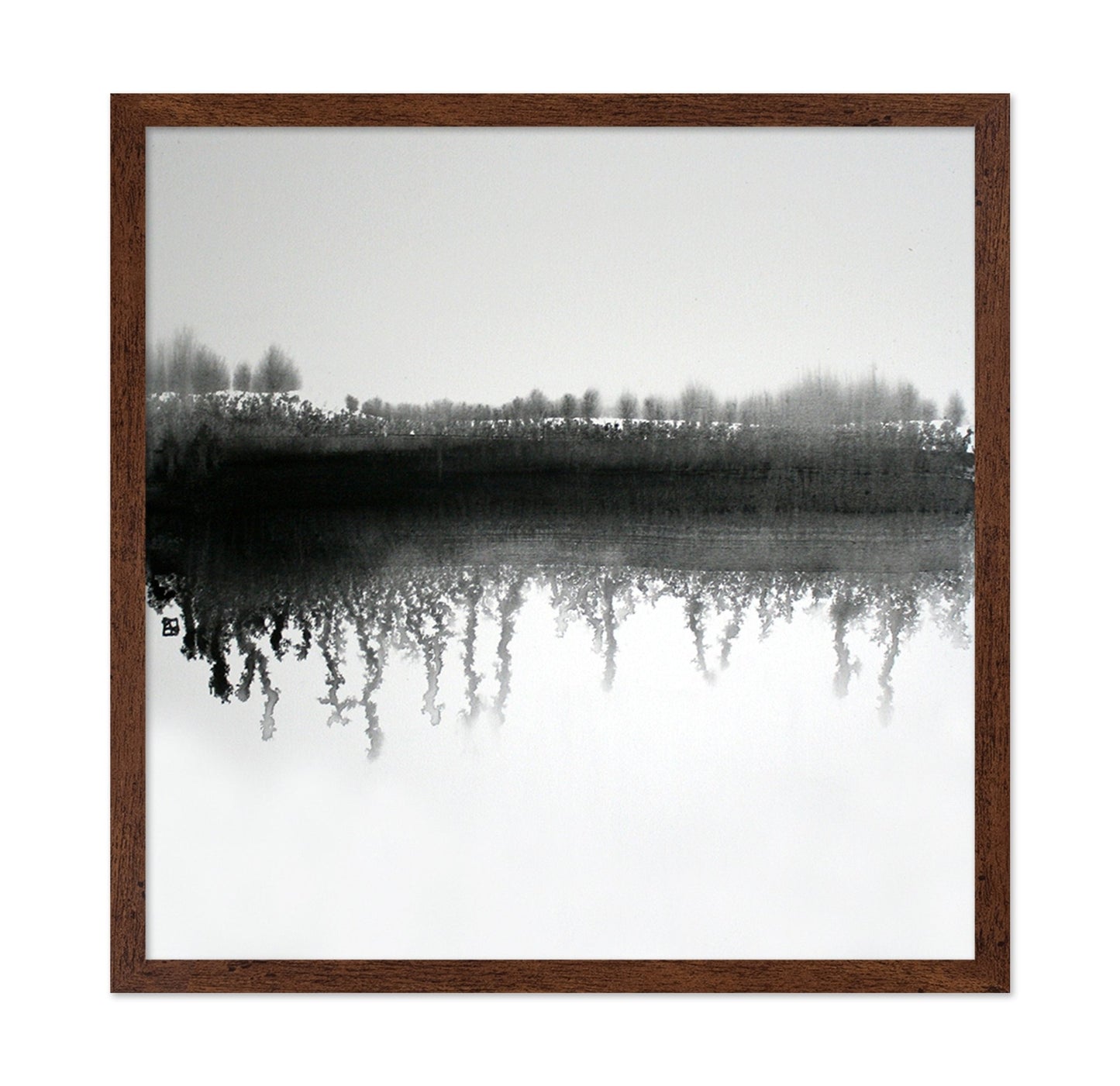 Silent Winter Reflection