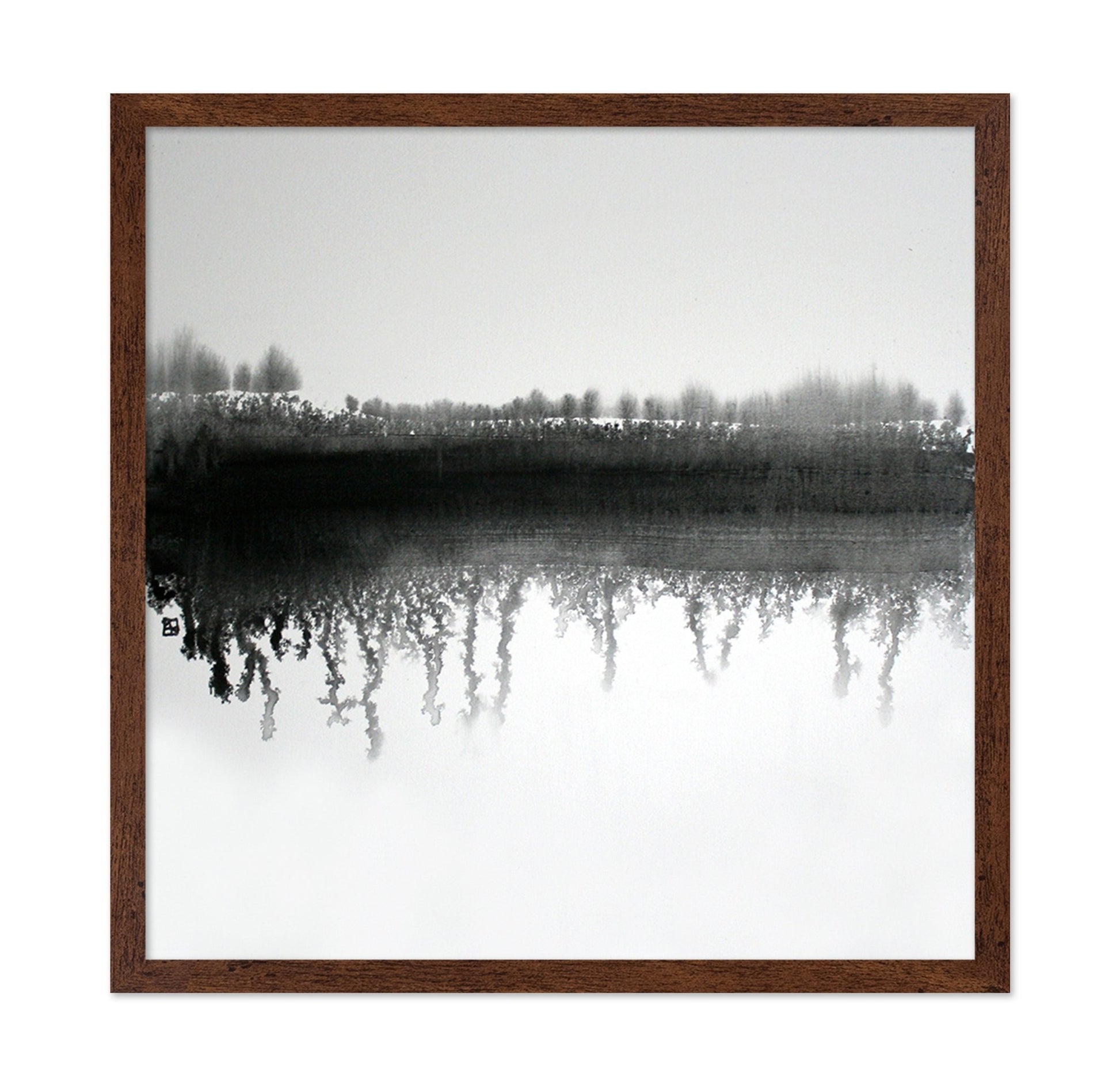 Silent Winter Reflection