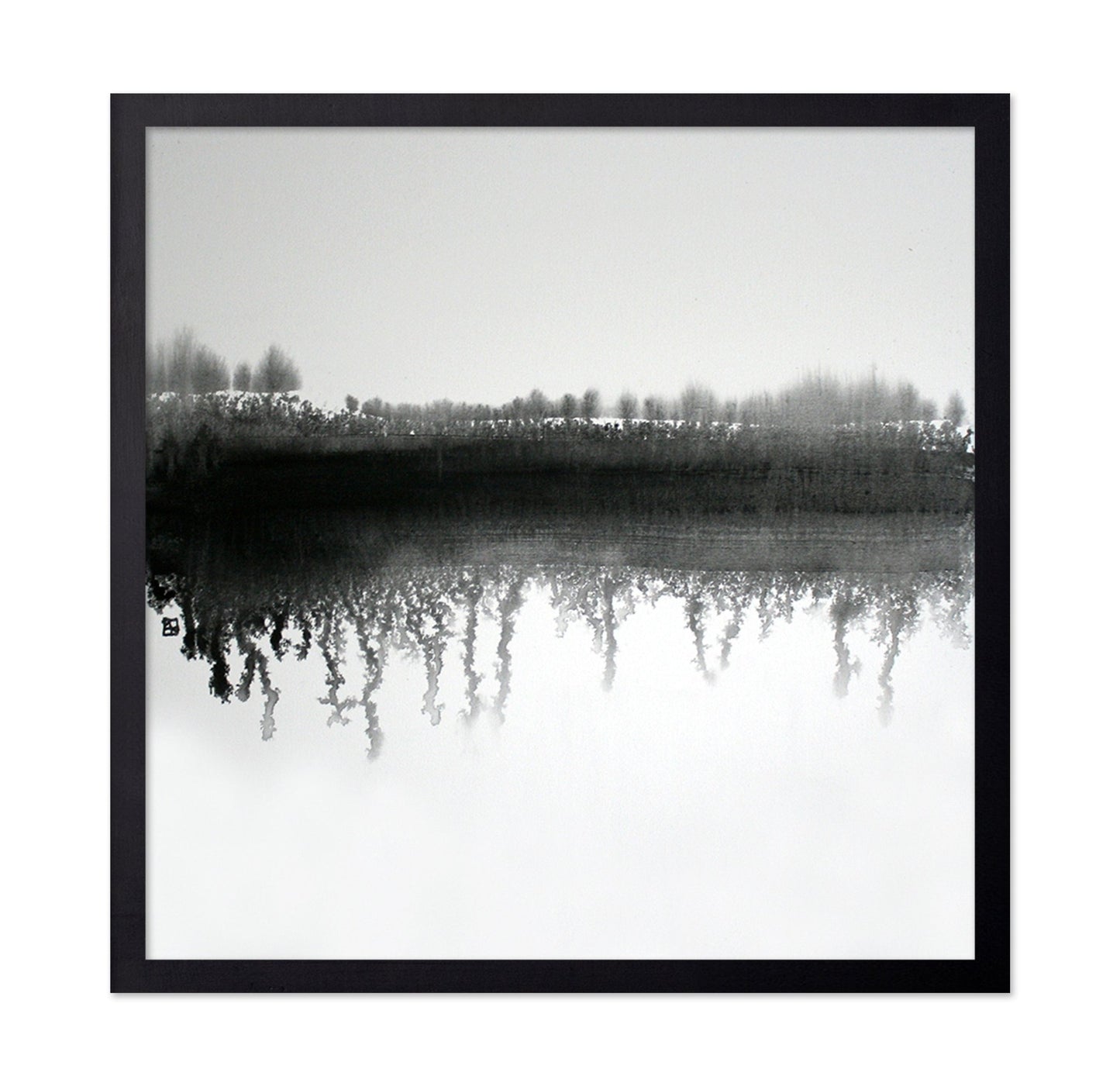 Silent Winter Reflection