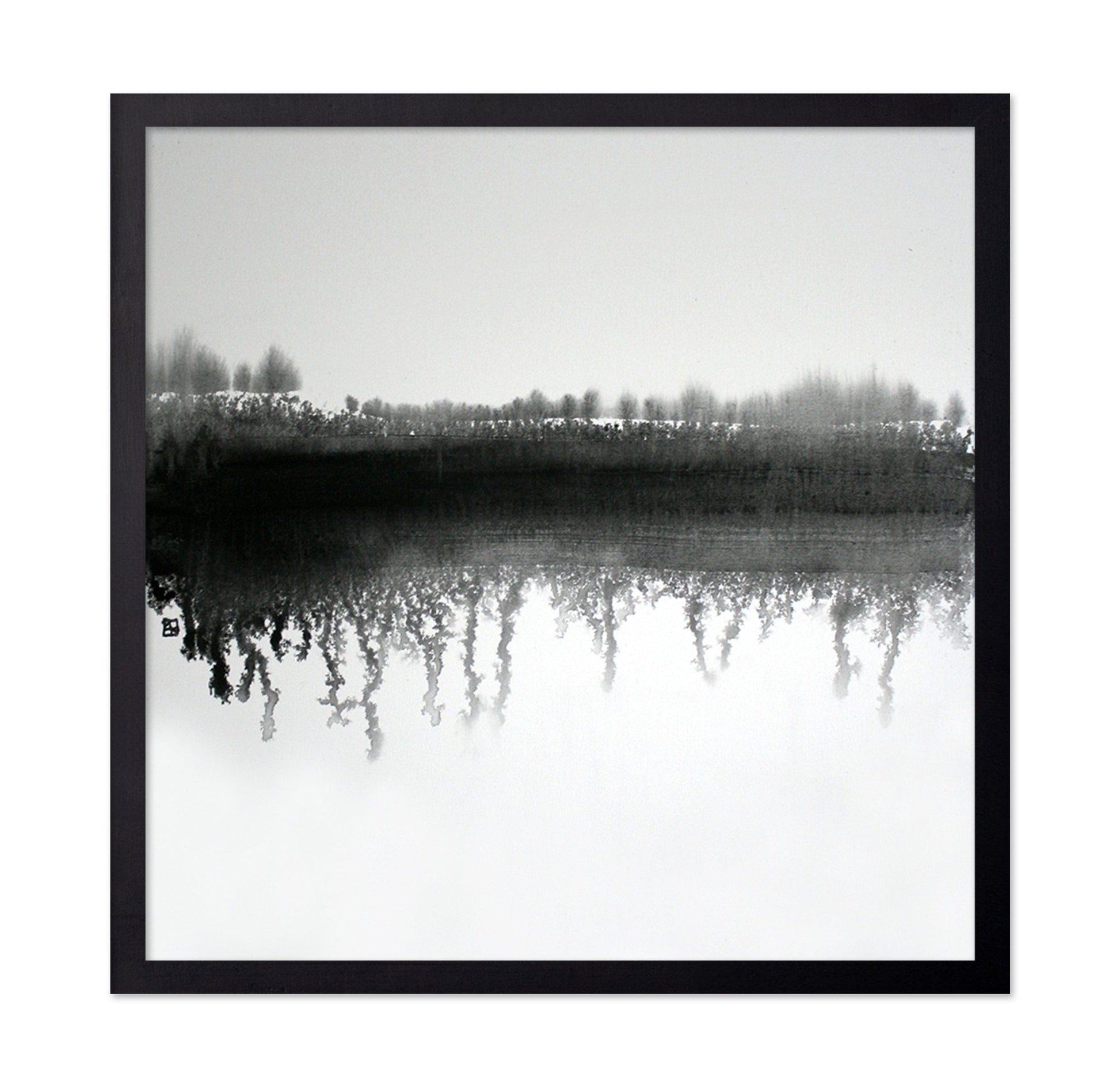 Silent Winter Reflection
