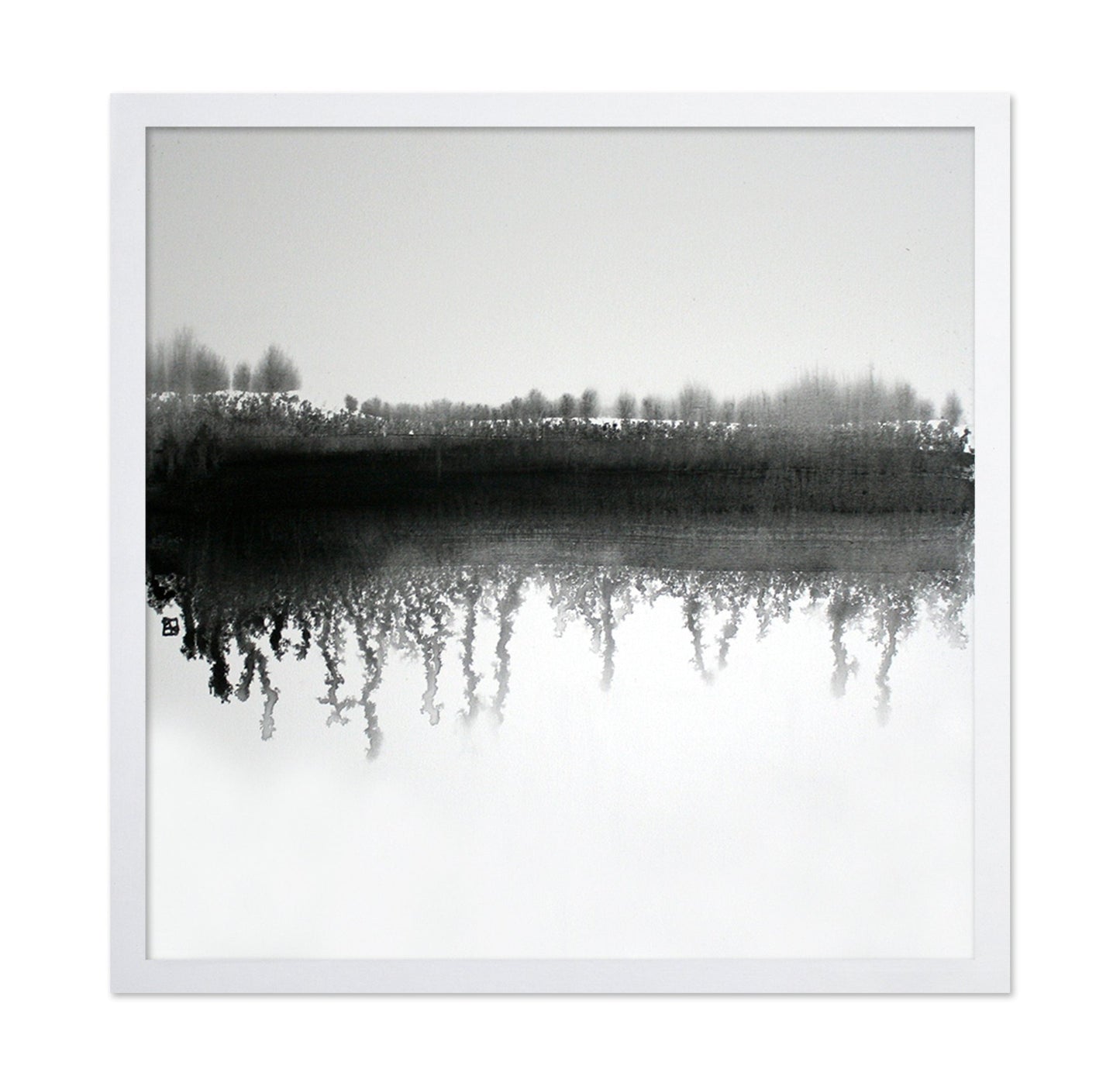 Silent Winter Reflection