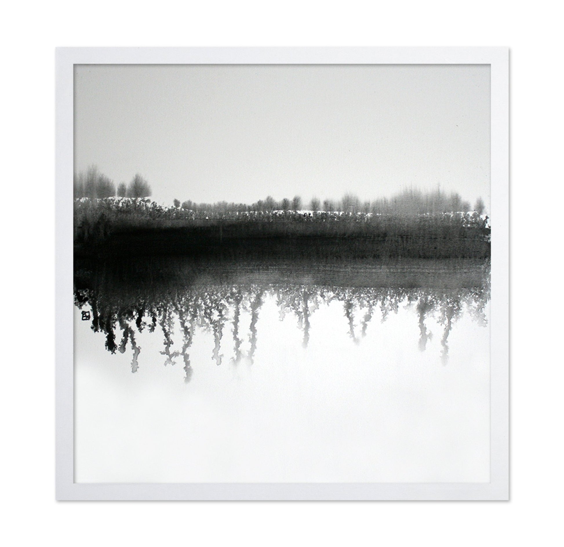 Silent Winter Reflection