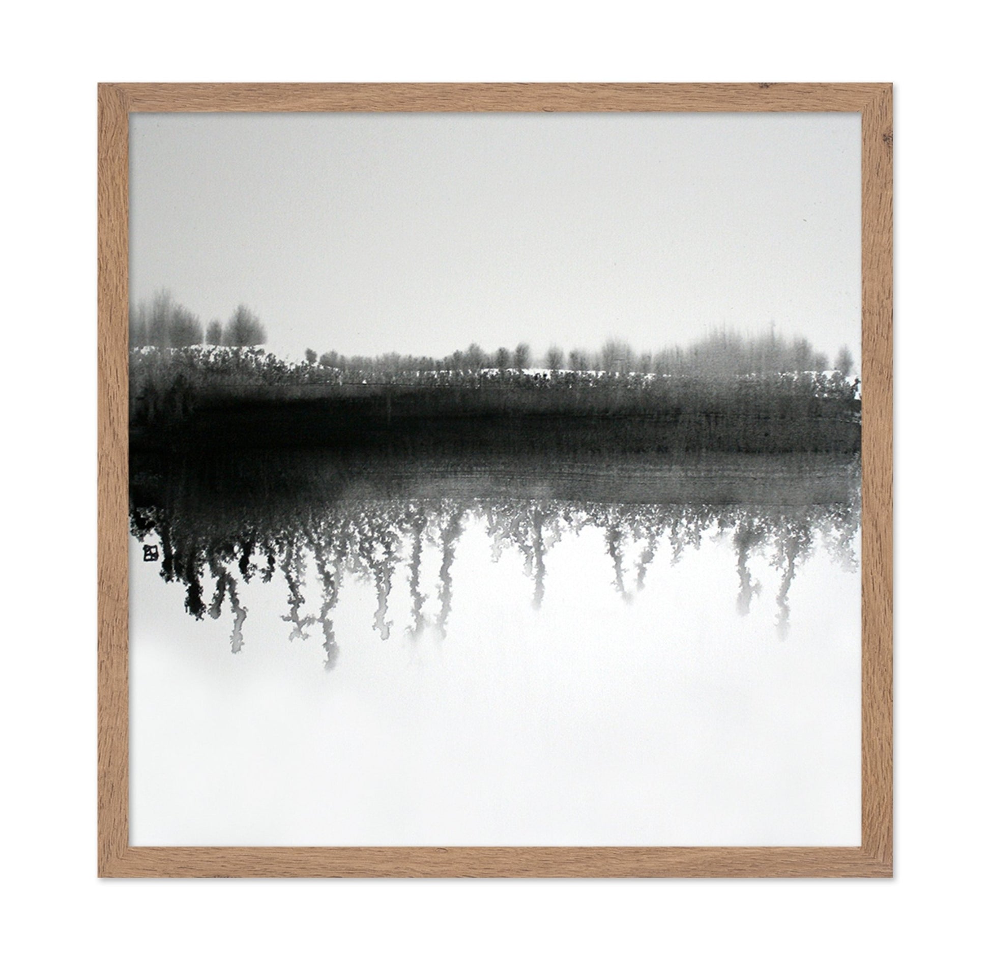 Silent Winter Reflection