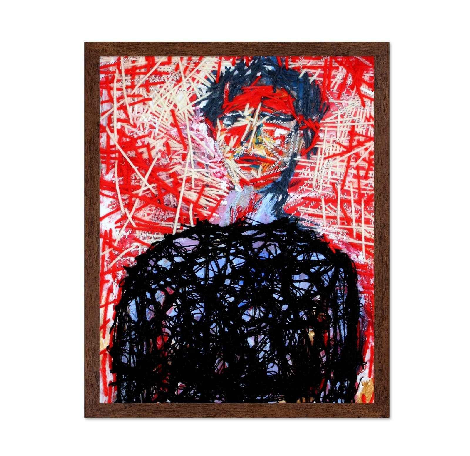 Threaded Portrait Chaos