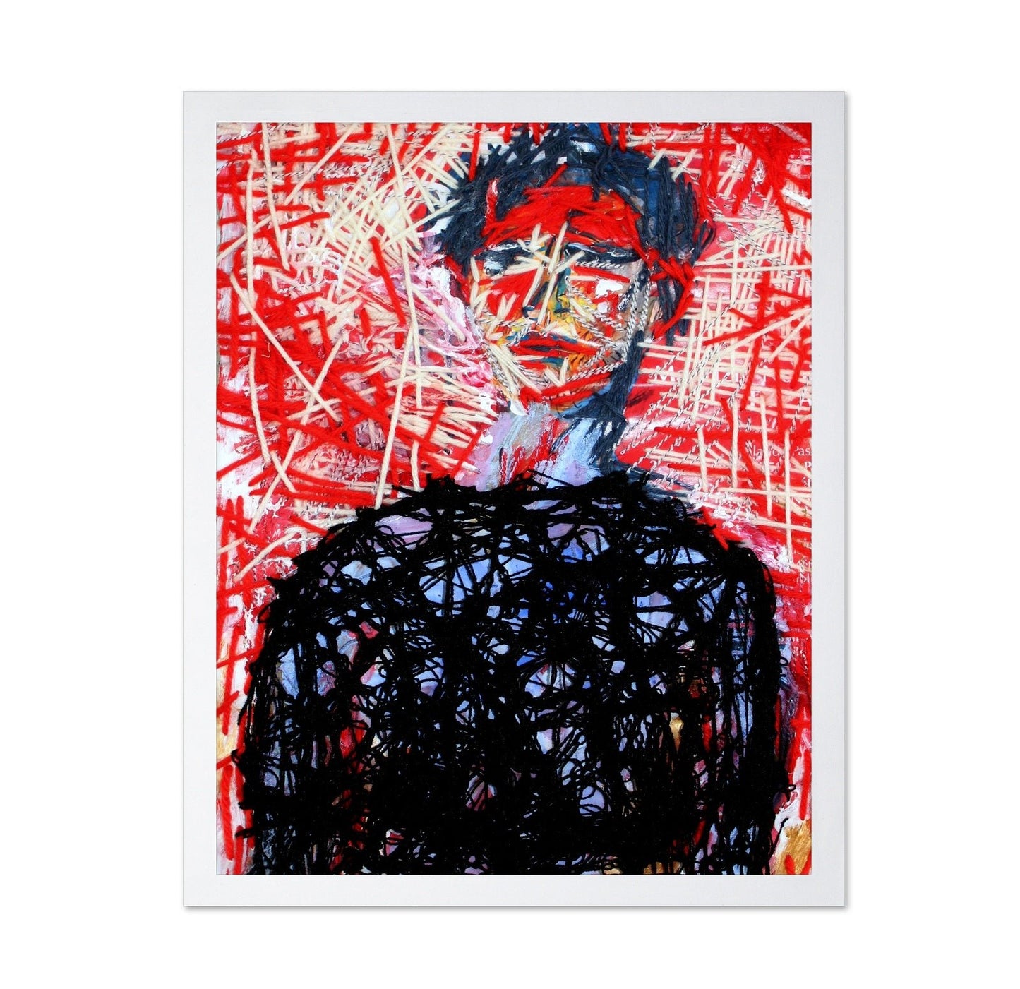 Threaded Portrait Chaos