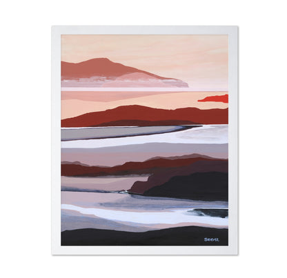 Crimson Ocean Dawn