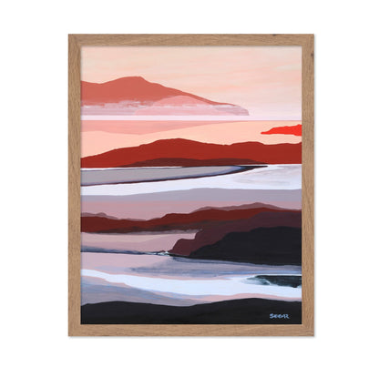 Crimson Ocean Dawn
