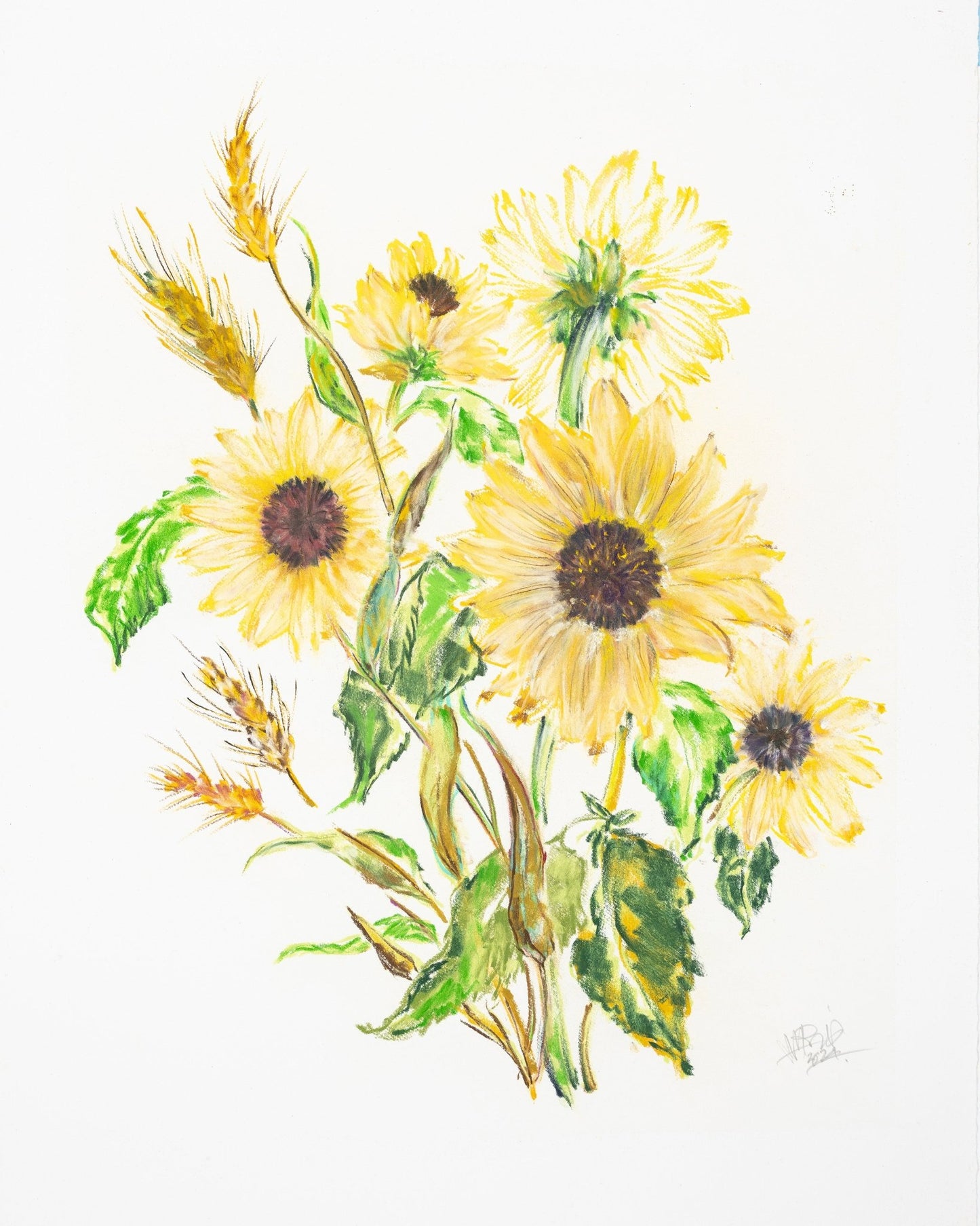 Golden Sunflowers