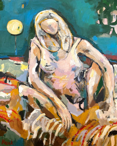 Relaxed Woman Figure