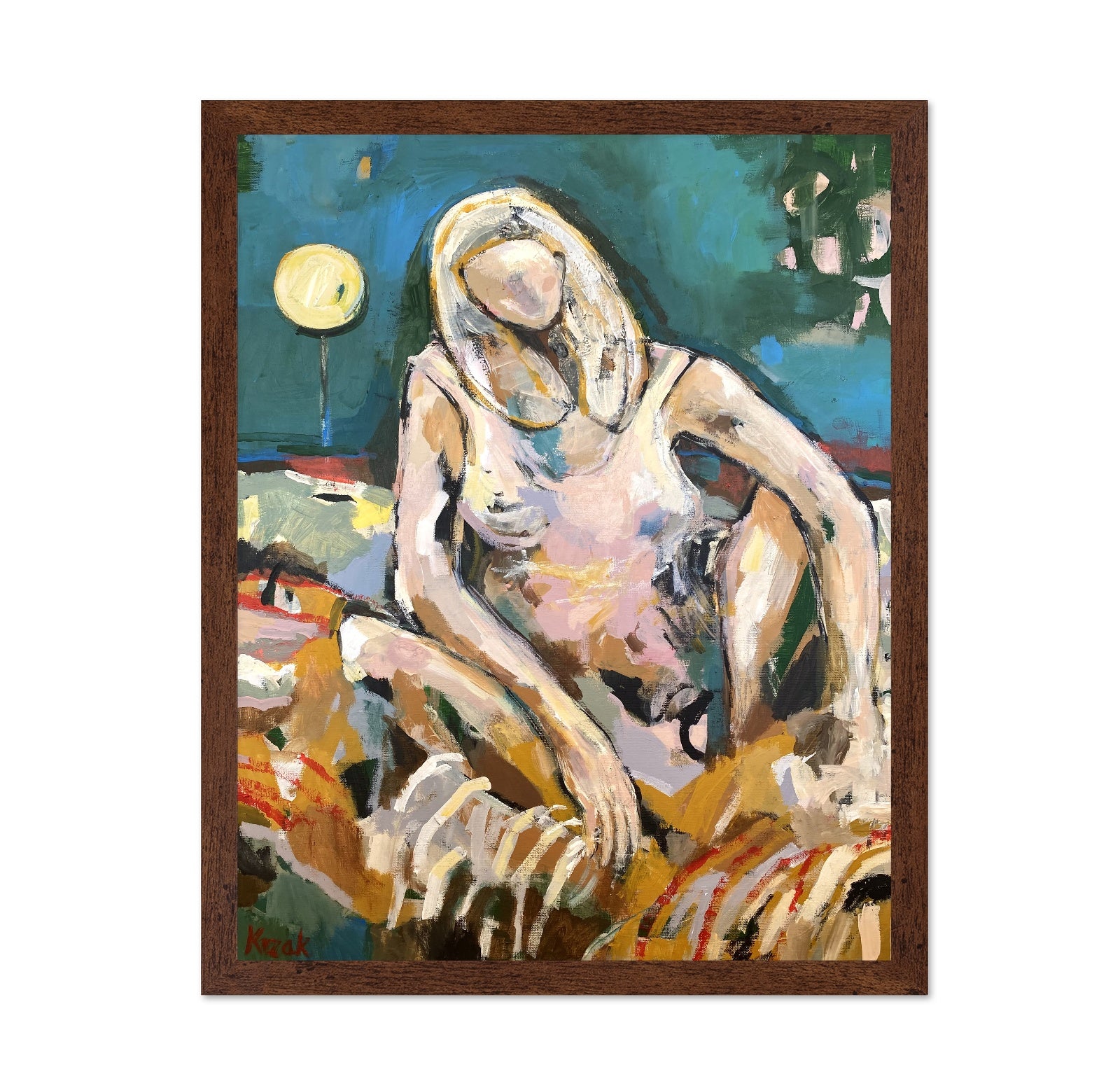Relaxed Woman Figure