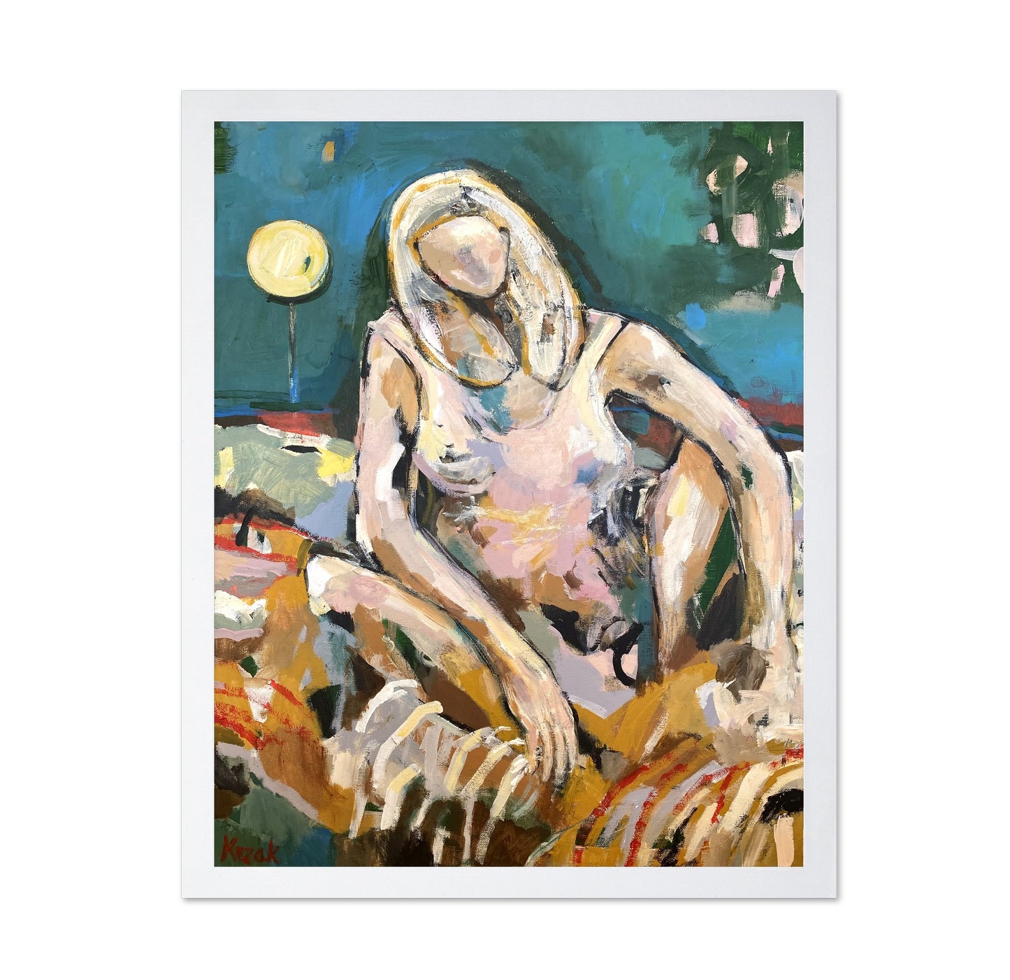 Relaxed Woman Figure