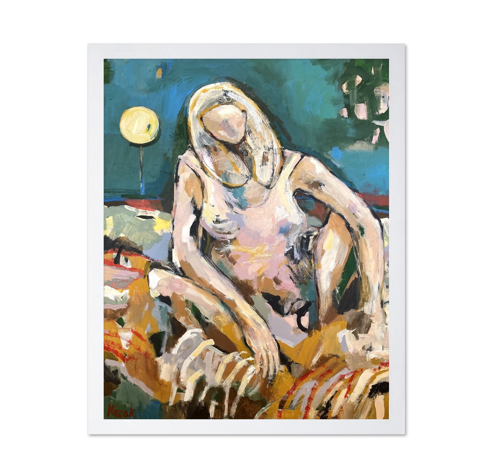 Relaxed Woman Figure