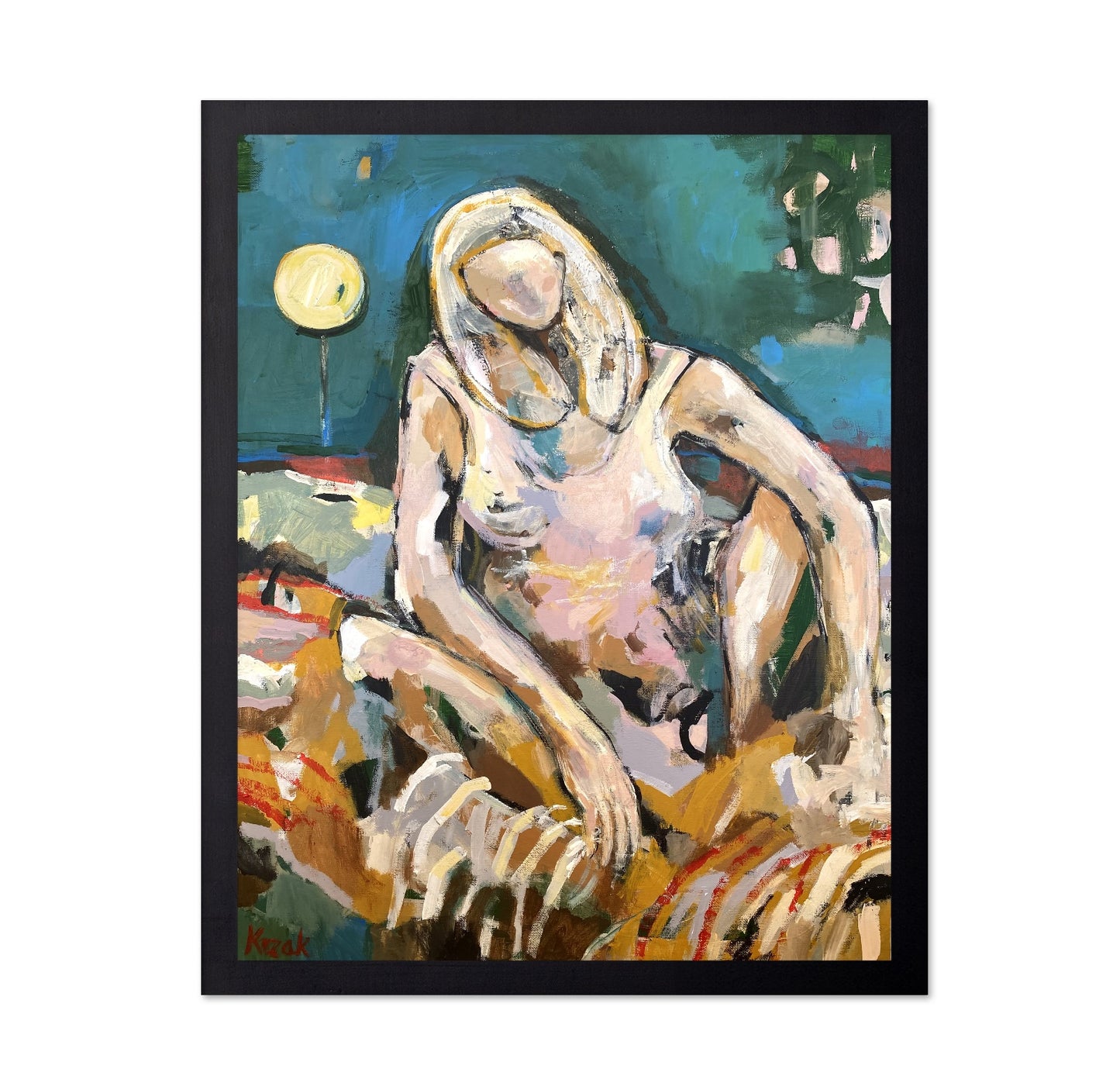 Relaxed Woman Figure