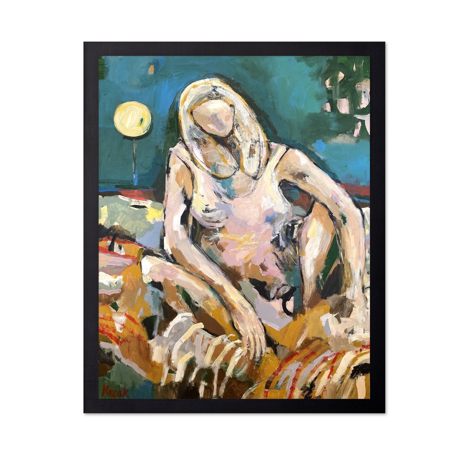 Relaxed Woman Figure