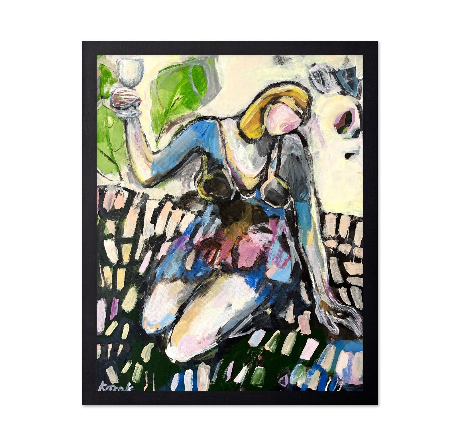 Wine Lounge Figure