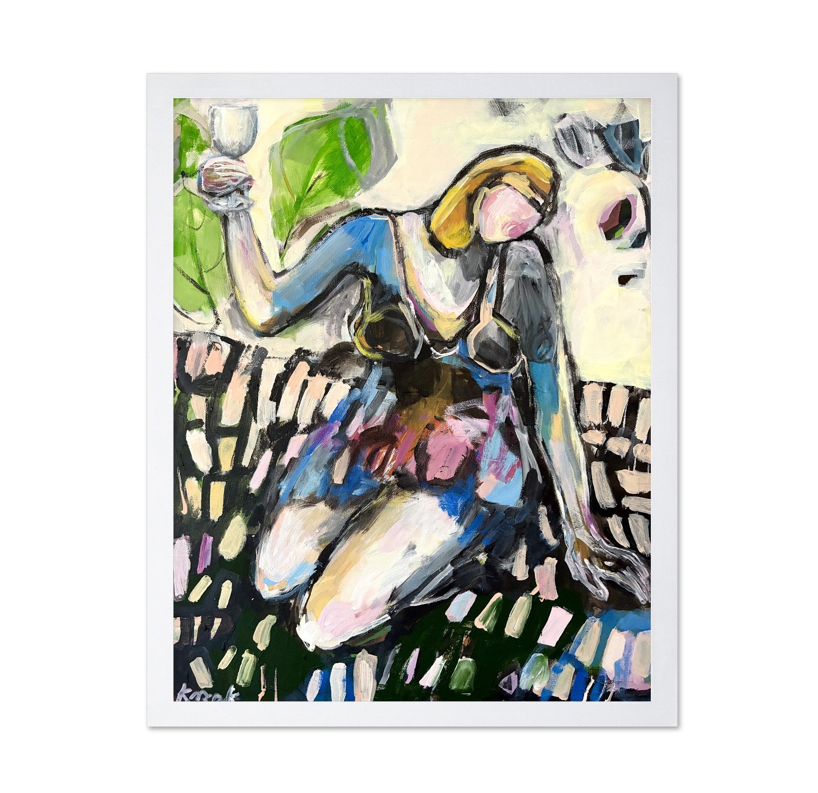 Wine Lounge Figure