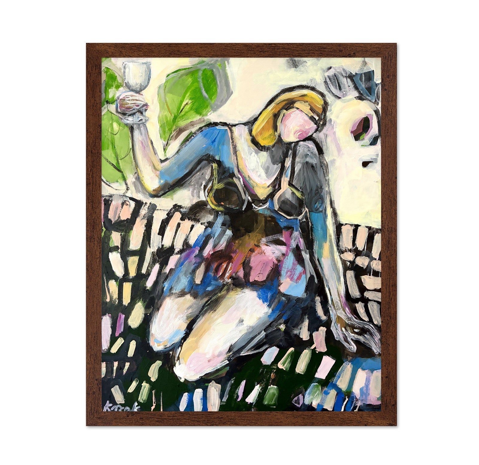 Wine Lounge Figure