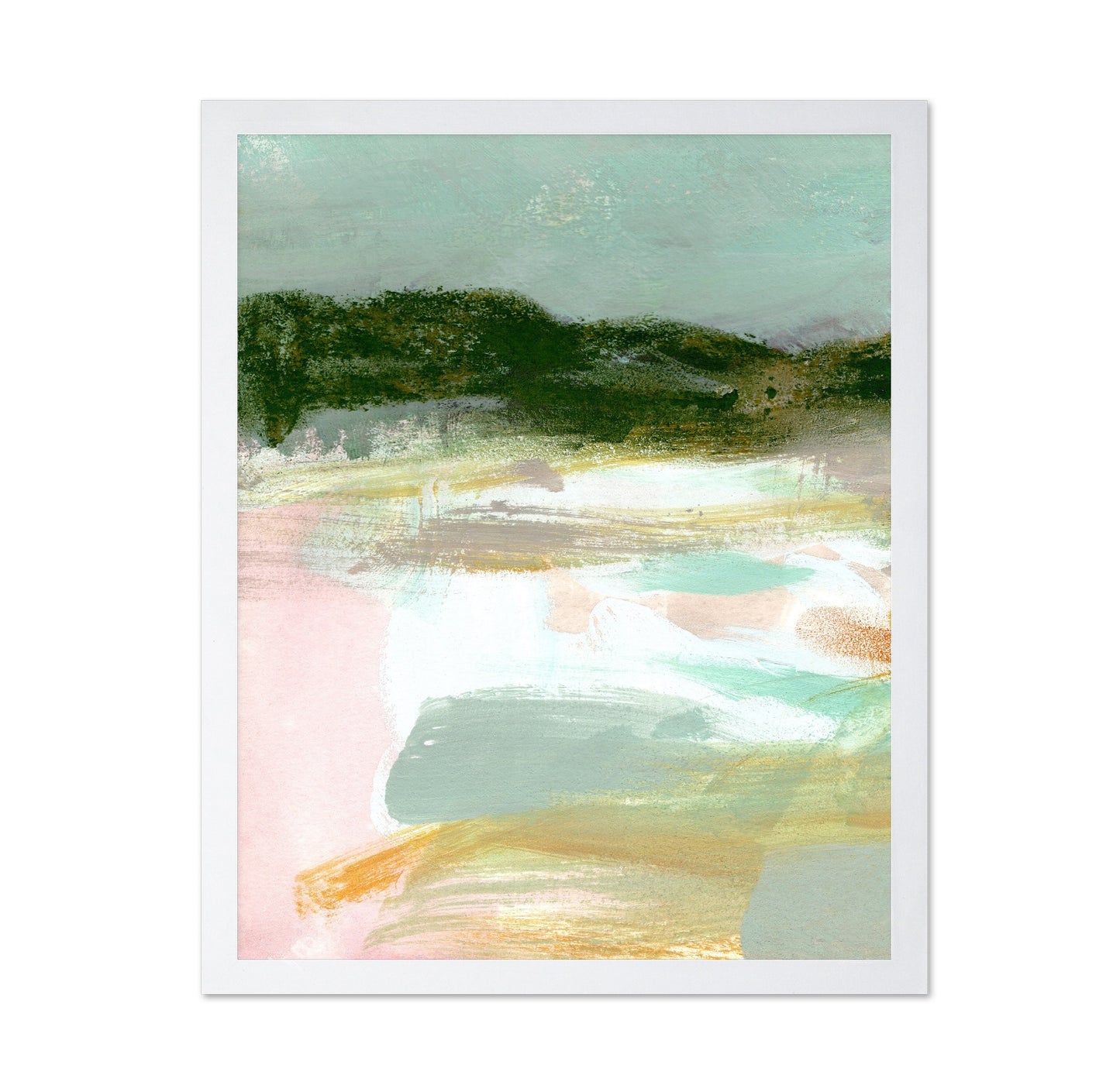 Soft Green Horizon