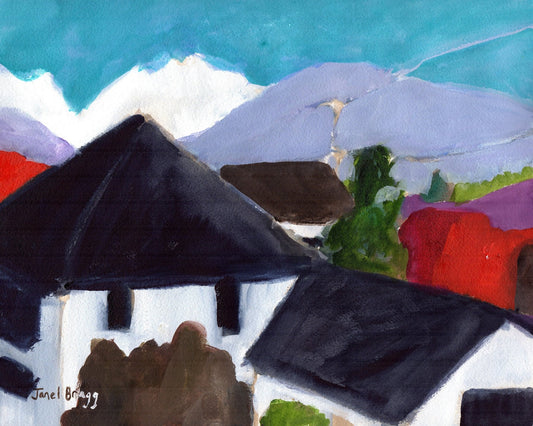 Village Roof View