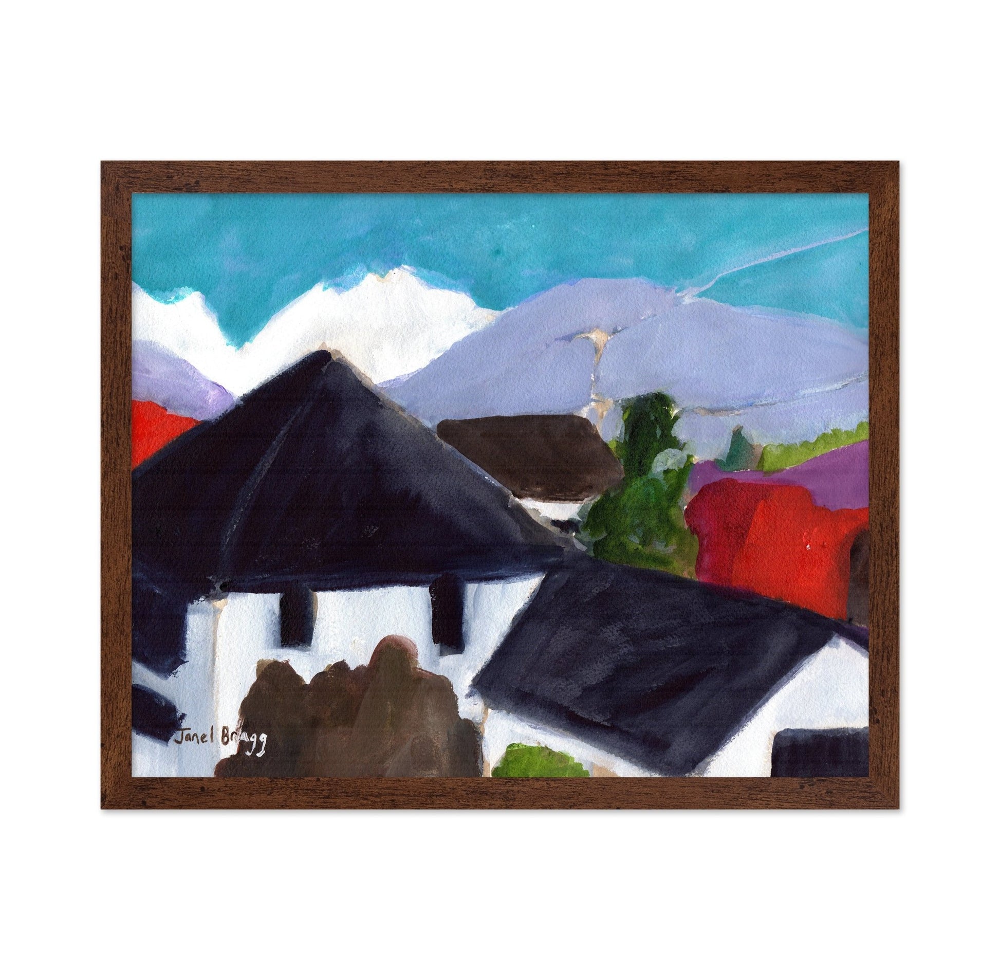 Village Roof View