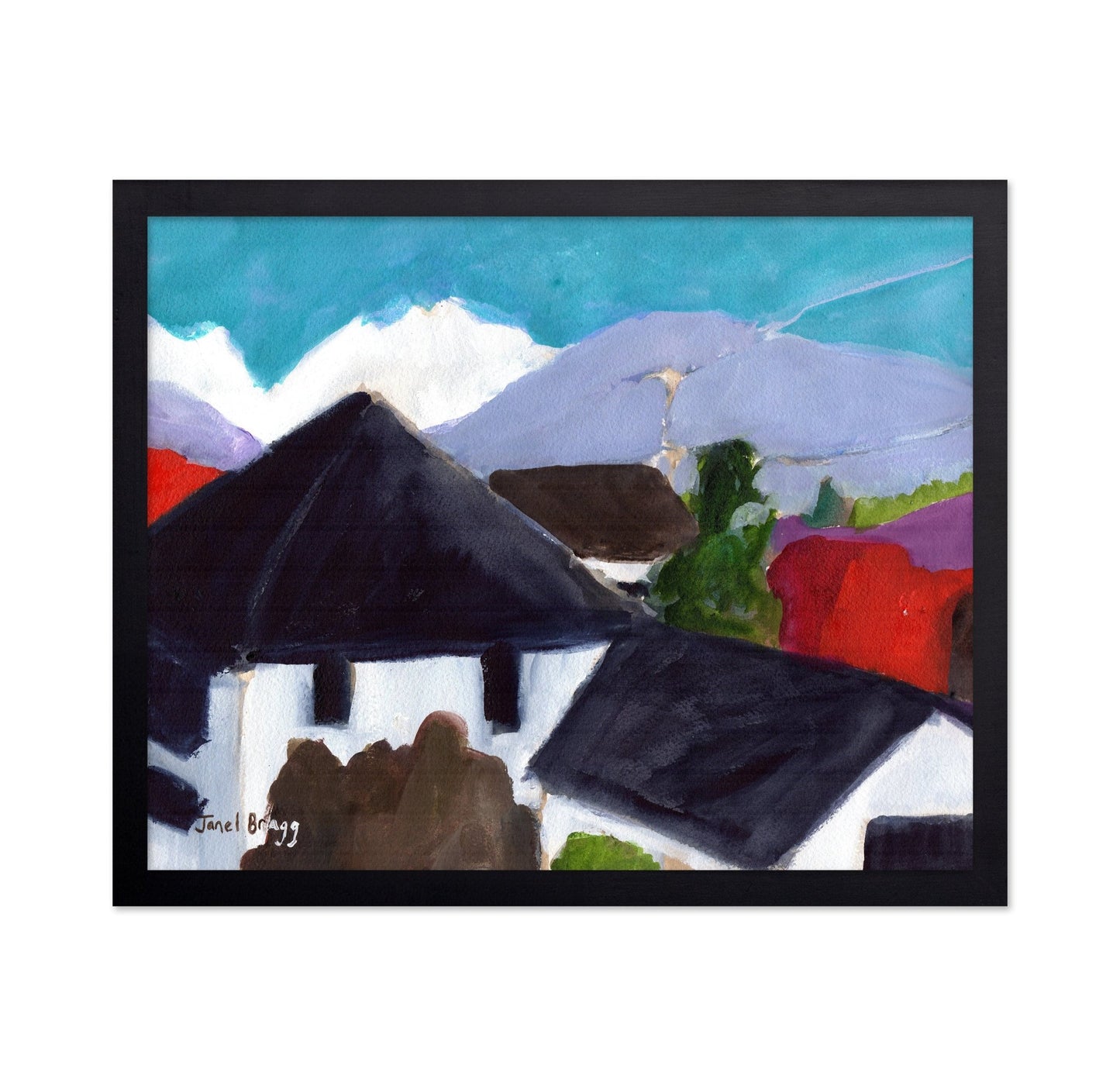 Village Roof View