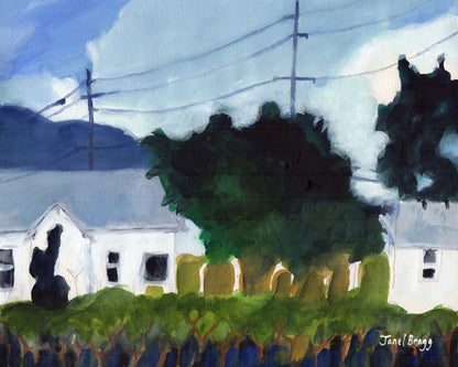 Winery Hillside View
