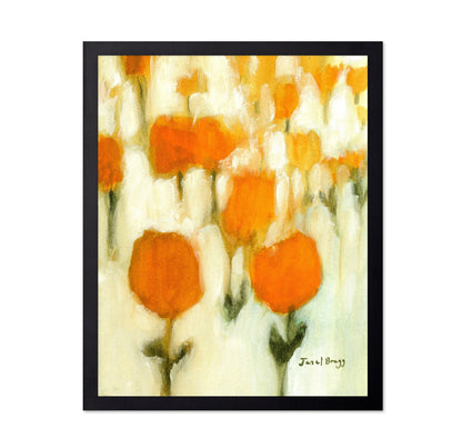 Orange Tulip Field