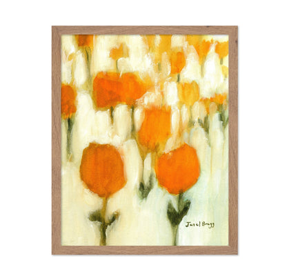 Orange Tulip Field
