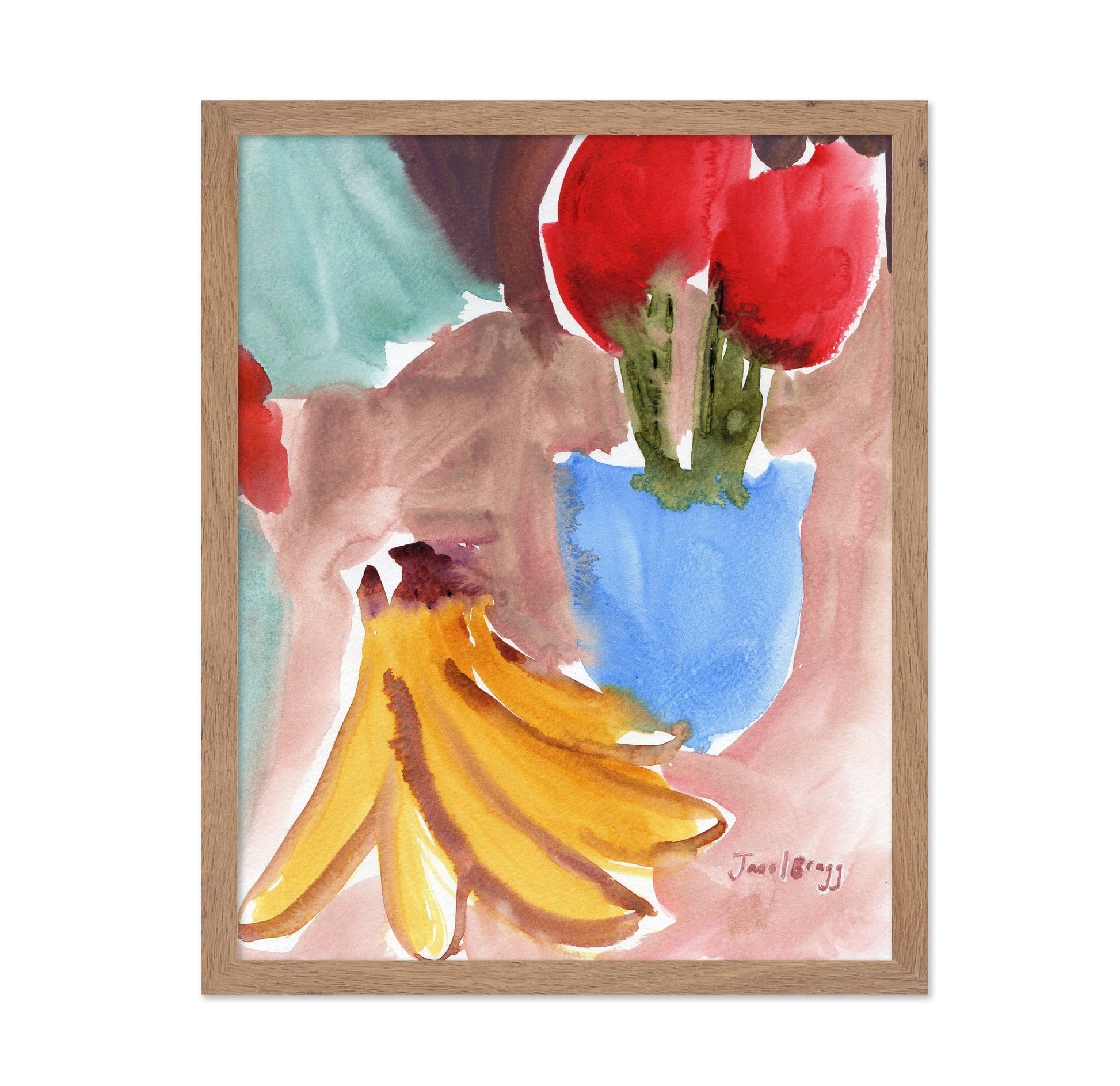 Banana Tulip Still Life