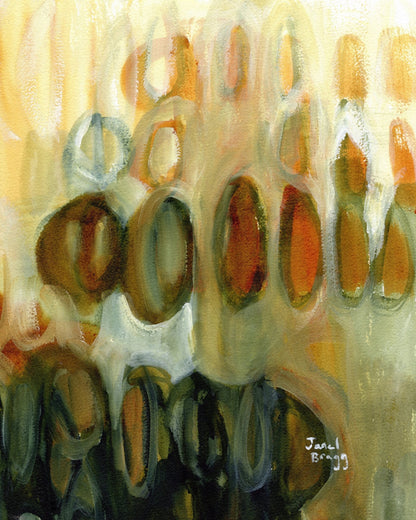 Golden Oval Layers