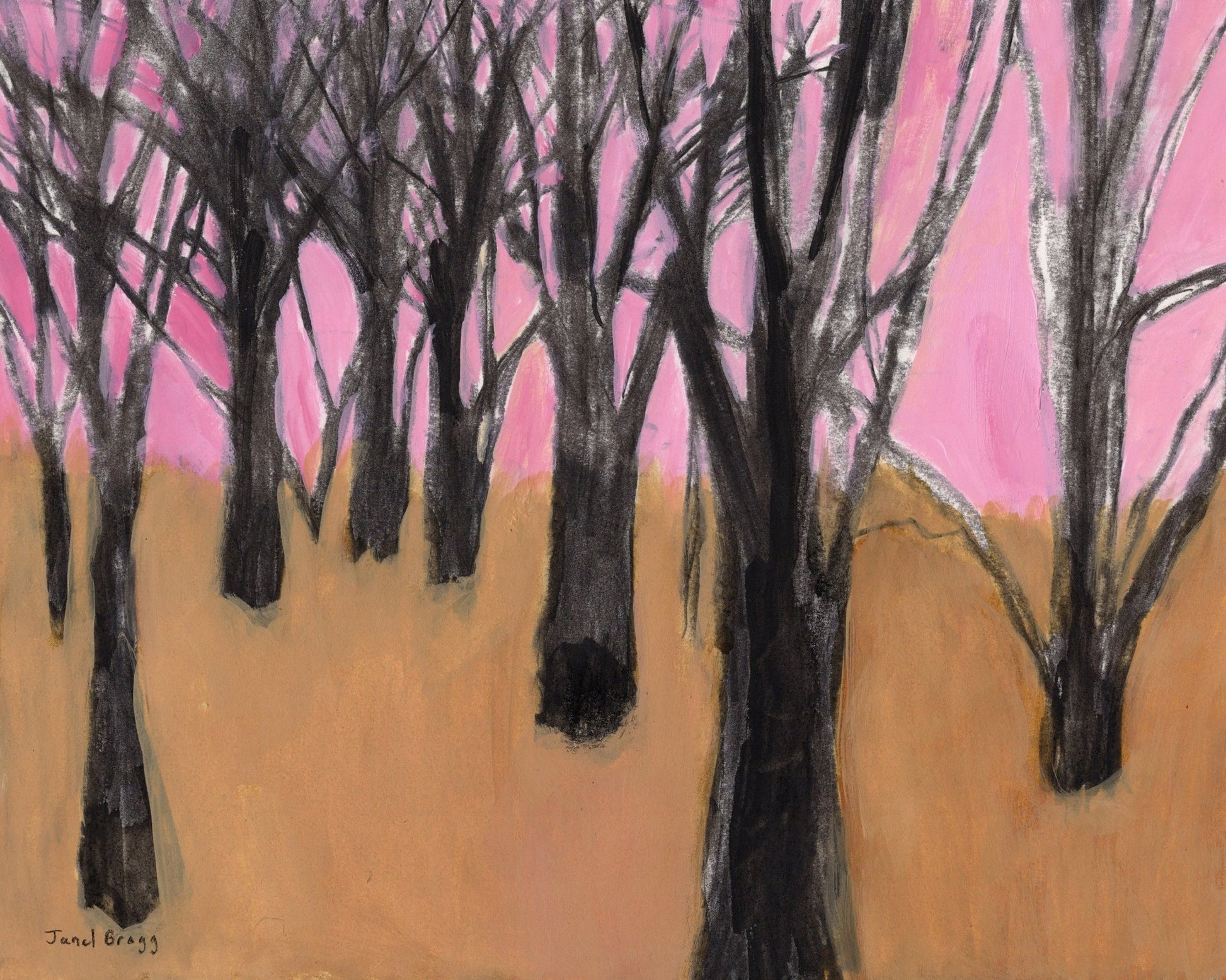 Pink Sky Forest