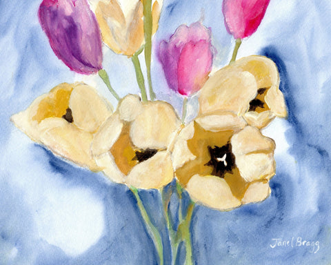 Dining Table Tulips