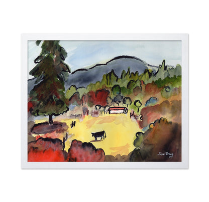 Countryside Cow Scene