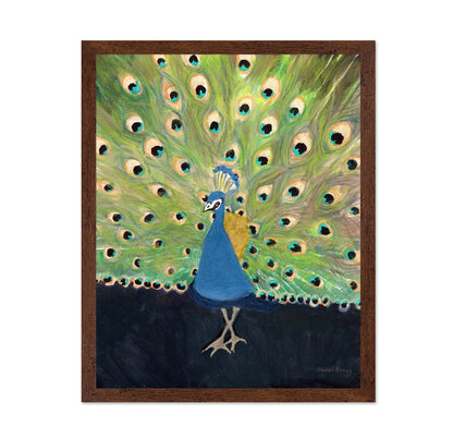 Peacock Display