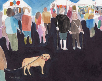 Street Fair Dog