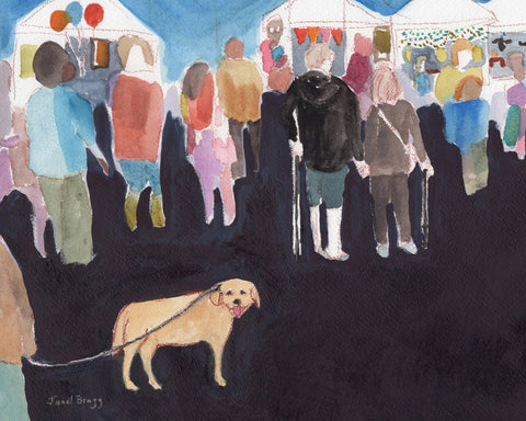 Street Fair Dog