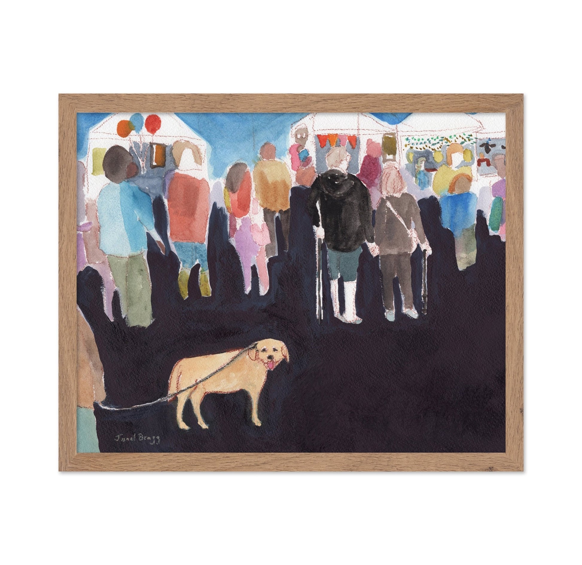 Street Fair Dog