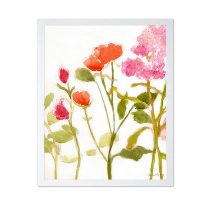 Orange Pink Roses