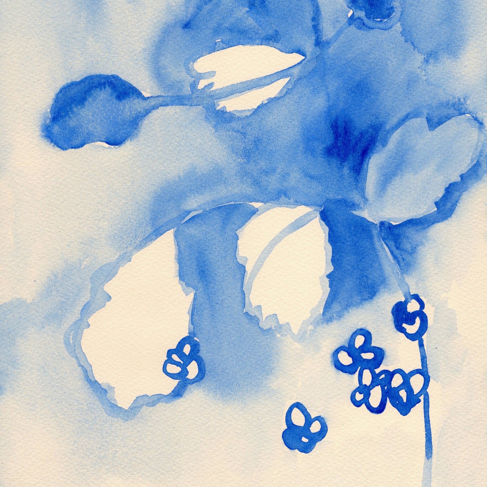 Blue Floral Dream