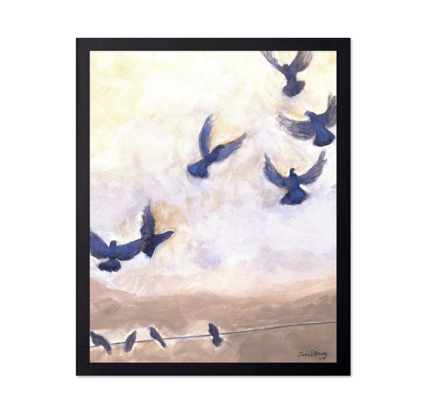 Flying Pigeons