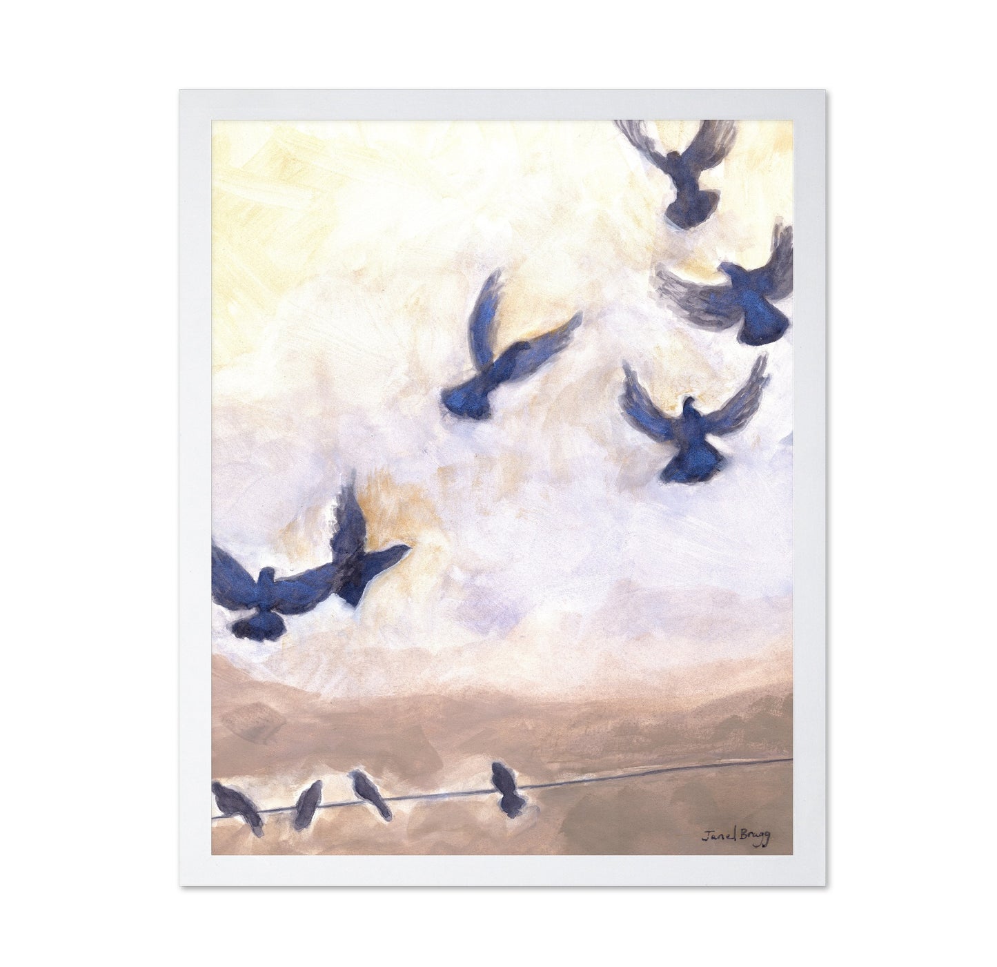 Flying Pigeons