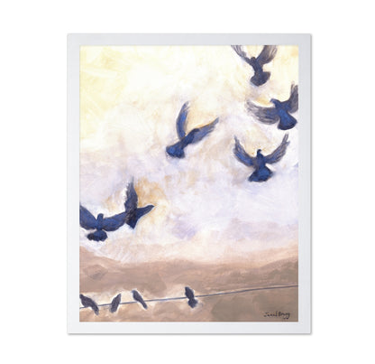 Flying Pigeons