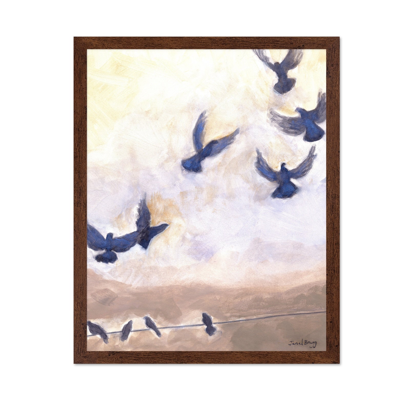 Flying Pigeons