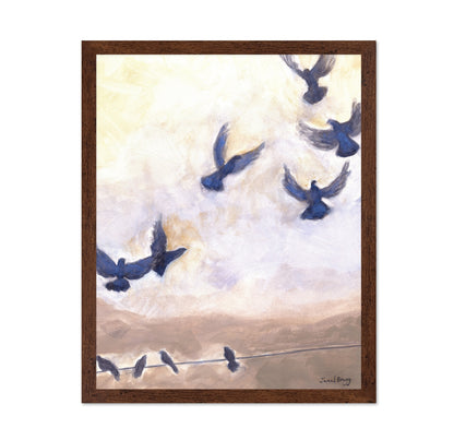 Flying Pigeons