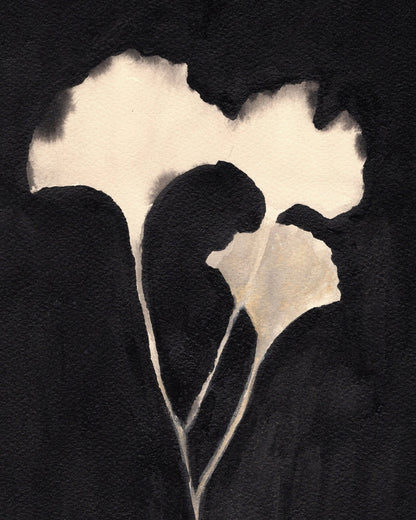 Ginkgo Leaves Pair