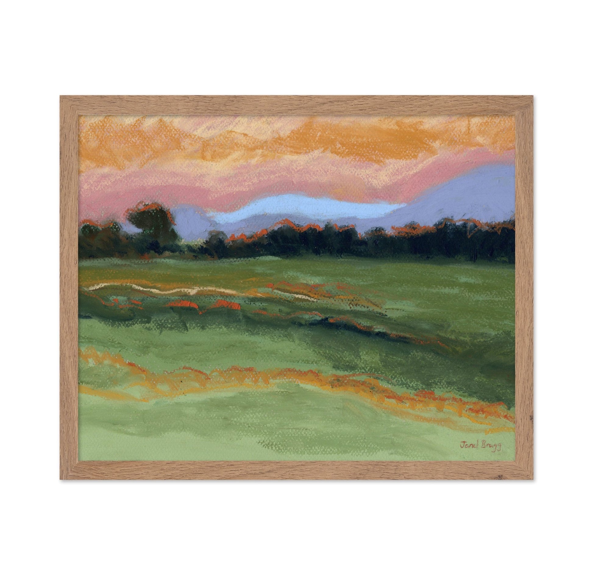 Golden Field Dusk
