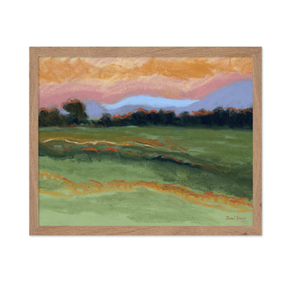 Golden Field Dusk