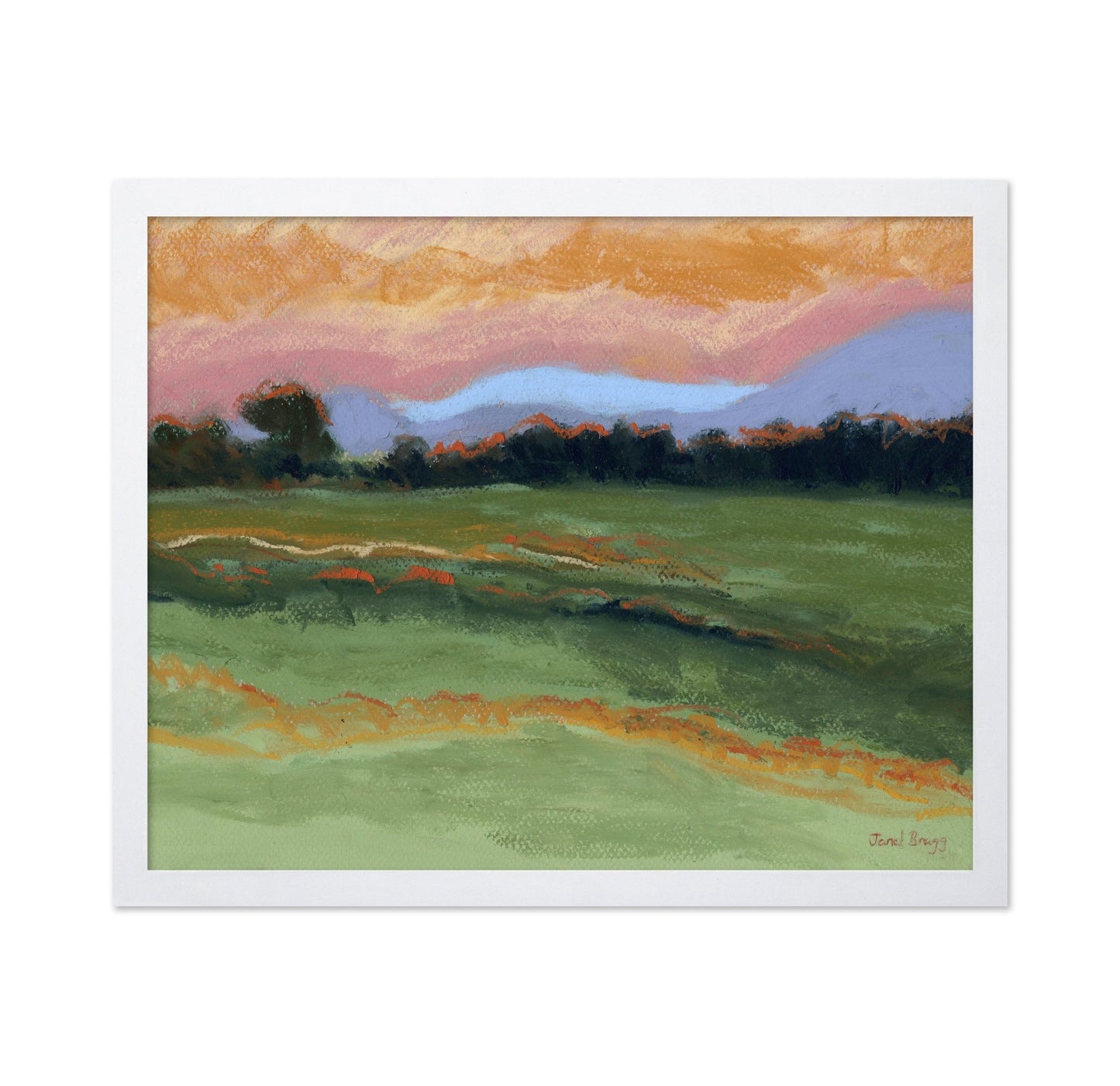 Golden Field Dusk