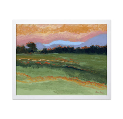 Golden Field Dusk