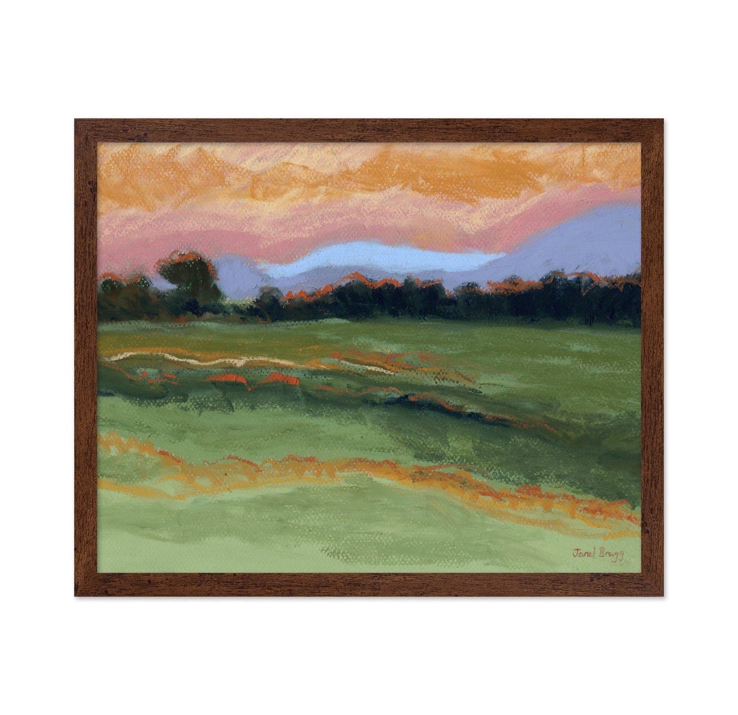 Golden Field Dusk